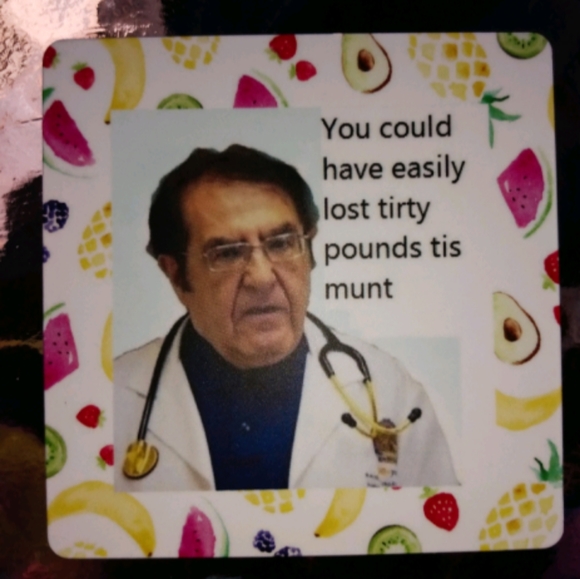 Lot of 3 custom magnets 600 lb life Dr. Now - Picture 2 of 7